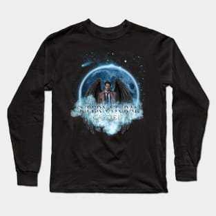 Supernatural Casteil Blue Moon Dream Catcher Long Sleeve T-Shirt